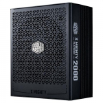 COOLER MASTER X Mighty Platinum 2000W 230V toiteplokk 24-pin ATX, must