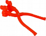 LEAN Toys Snow Maker Snowball Machine Red Dinosaur