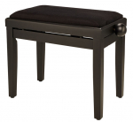 Thomann KB-15BM Piano Bench Velor, Black