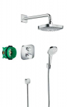 Hansgrohe Thermostatic system sets ShowerSet Croma Select E HG