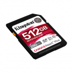 KINGSTON Tehnoloogia 512GB Canvas React Plus SDXC UHS-II 280R/150W U3 V60 Full HD/4K jaoks