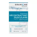 Granions , Kroom, Vhendab lihaspinget ja ennetab soovimatu krampe, Kapslid, 60 kapslit, 74 g