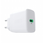 GREEN CELL USB seinaklaaslaadija 30W 1x USB-C VALGE
