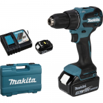 Makita DHP490RFX3 18V Slagboremaskine 2x3Ah