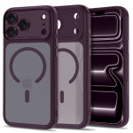 Tech-Protect MagPeak MagSafe CC korpus iPhone 18 Pro Max / 17 Pro Max jaoks - Dark Cherry Matte
