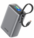 Swissten Power Bank 25000 mAh (96,25 Wh) 100 W sisemise USB-C kaabliga