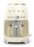 Smeg DCF02CREU Coffee Maker, Cream White