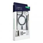 ROAR SLIM DEFENDER on MagSafe kompatiibel iPhone 16 musta