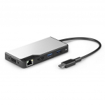 ALOGIC USB-C Fusion MAX 6-1 hub V2 HDMI, USB, Ethernet AND PD Space Grey
