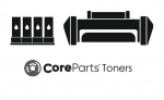 CoreParts Lasertoner for Lexmark Cyan