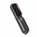 Hair straightener Hoco with comb HP45 gray