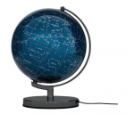 TROIKA TERRA MILKY WAY BLUE Celestial globe 25 cm