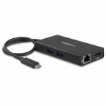 StarTech.com USB-C mitteport adapter - USB-C reisidokkerimaja 4K HDMI-ga - 60W energiakllaltus lbi, GbE, 2pt USB-A 3.0 hub - mobiilne mini USB Type-C dokker laptopi jaoks