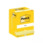 Post-It Mrkmete kleepapad 76x102mm, 12 tk/pakendis, kollases vrvitoonis