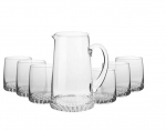 KROSNO SET TUMBLER 0.3L JUG 1L FJORD 7PCS