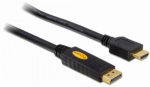 Delock DisplayPort kabel DP - HDMI St/St 5.00m must