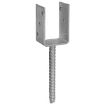 Grundline Palkade klambrid PS90 91x120x4mm U-kujuline, integreeritud