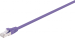 Fuj:tech CAT6A S/FTP vrgukaabel, 0,25 m, lilla (877783)