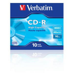 Verbatim CD-R 40x 800 MB 10P JC lisakaitse 43428