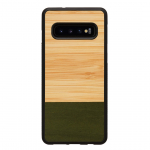 MAN AND WOOD SmartPhone case Galaxy S10 bamboo forest black