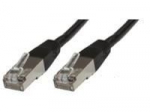 MicroConnect F/UTP CAT5e 10m Black PVC Outer Shield : Foil screening