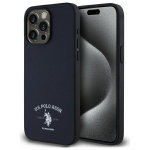 U.S. Polo Assn. US Polo USHCP15XPARV iPhone 15 Pro Max 6.7" granatowy/navy Trkitud DH logo