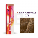 Wella Professionals Color Touch Rich Naturals professionaalne demipermanentne juuksevrv multidimensionaalse efektiga 7|3 60 ml