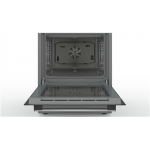 Bosch | Cooker | HKR39A250U | Hob type Vitroceramic | Oven type Electric | Stainless steel | Width 60 cm | Electronic ignition | Grilling | LED | Depth 60 cm | 66 L