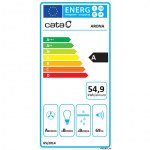 CATA Kupp | ARONA 60 BK | Katusekork | Energiathususklass A | Laius 59,5 cm | 766 m/h | Elektrooniline juhtimine | LED | Must