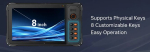 Urovo P8100P,2D,10"",A13,8/128,WiFi,5 G, 10000mAH,cable,PSU(EU),