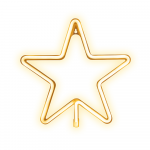 Forever Light FLNE22 CHRISTMAS PENTASTAR Neon LED Sighboard