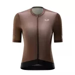 Rockbros 15110007005 TVI Women's Short Sleeve Cycling Jersey L - Brown