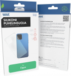 Wave Silikoonkatted, Oppo A60 5G / Oppo A40 / Oppo A40m, lbipaistev (-SC-OO-A605G-TP)