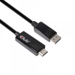 Club3D DisplayPort 1.4 HDMI 2.0b HDR kaabel, isane/isane, 2 meetrit/6,56 meetrit.