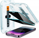 Spigen Glass EZ Fit Privacy iPhone 14 Pro Max, 2-pack