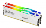 KINGSTON Mlu DDR5 Fury Beast RGB 32GB (2x16GB)/5600 CL40 valge