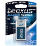 Tecxus 6Lr61 1-Bl hekasutusega 9V aluskiiseline akku