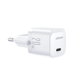 Joyroom JR-TCF02 Fast Mini wall charger adapter with USB C 20W PD White