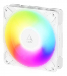Arctic Freezer P12 Pro Reverse A-RGB (Valge) - 120 mm A-RGB PWM ventilaator kaablijagajaga