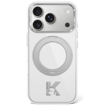 Etui Karl Lagerfeld IML Ring Stand 360 Kameo Metal MagSafe do iPhone 18 Pro / 17 Pro przezroczysty