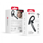 Juhendamatu mono-headset (ENC, Multipoint, BT 6.0 + EDR, 90mAh) FORCELL Orion Slim must