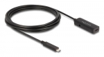 Delock 80027 USB-kaabel USB 3.2 Gen 2 (3.1 Gen 2) 3 m USB-C must
