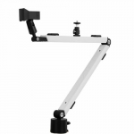 Streamplify Arm Passive Hoidja Kaamera, Mikrofon, Mobiiltelefon/Nutitelefon, Rngaslamp Must, Valge