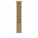 APPLE 49 mm Tan Alpine Loop Suur Loomuliku Titaanviimistlusega