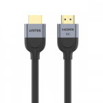 Unitek HDMI-kabel 2.1 8K 60Hz 1m; must; C11086GY01-1