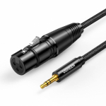 UGREEN AV182 XLR-ist pistik 3,5 mm AUX 1 m