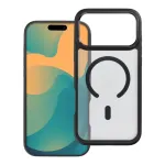 IPhone 11 Pro Max korpus Forcell F-Protect Smoke Hybrid Premium Lite, MagSafe-iga htiv, must