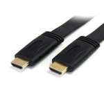 StarTech.com 5m Flat High Speed HDMI kabeliga Ethernet - Ultra HD 4k x 2k HDMI kabel - HDMI to HDMI M/M