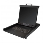 StarTech.com Rackmonta KVM-konsol - he porti VGA KVM, mis sobib 19-tollisele LCD-monitoorile serverirakku - tielikult toodetud ldise 1U LCD KVM lahti, mis sisaldab kaablit AND amp; seadmeid - USB toetus - 50,000 MTBF