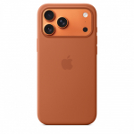 APPLE iPhone 17 Pro Max Silicone Case with MagSafe terra cotta